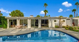 BACK OF HOME OVER POOL